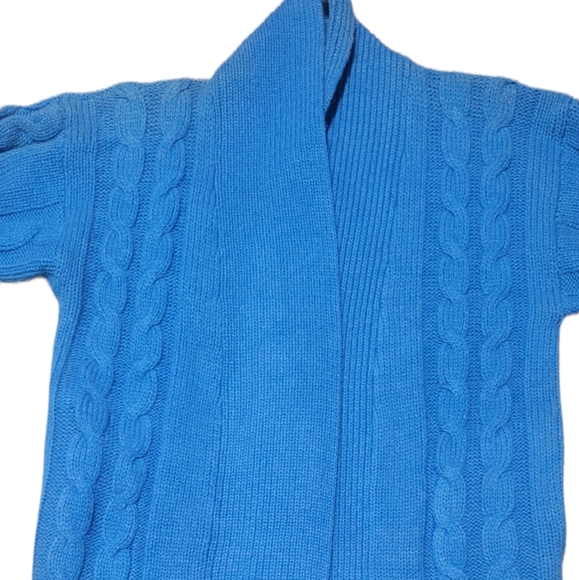 NWOT Vintage I.B. DIFFUSION* Long Cable Cardigan - Picture 5 of 5